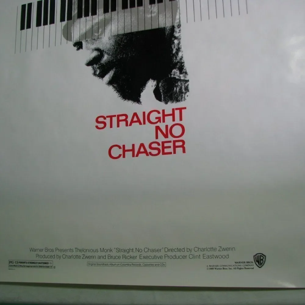 Vintage Thelonius Monk Movie Poster